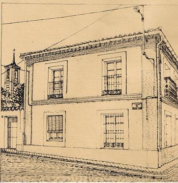 I, per últim, una casa en un poble gran